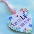 50% OFF Floral hanging heart